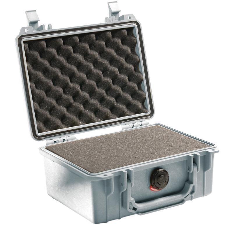 1150 Small Case With Foam - Silver 2