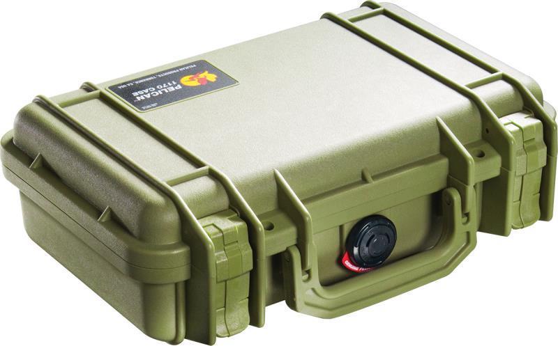 1170 Small Case With Foam - od green 1