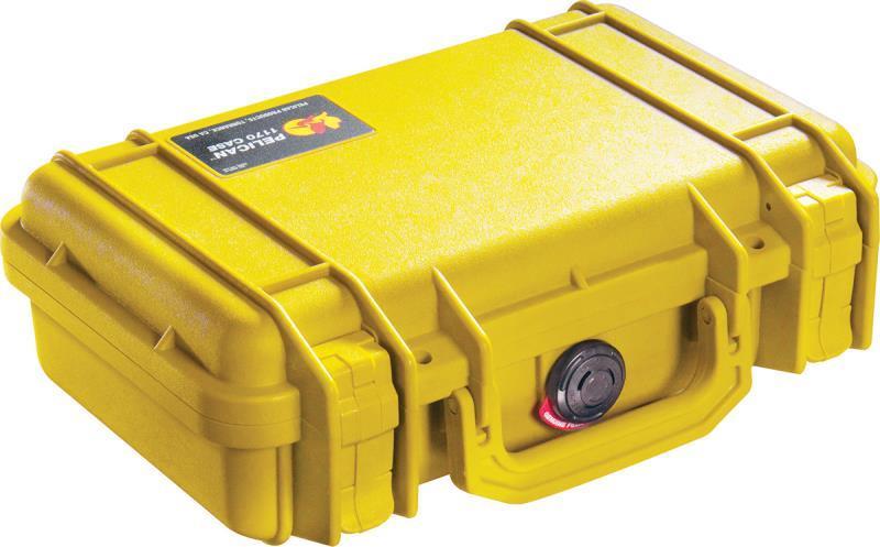 1170 Small Case With Foam - yellow 1