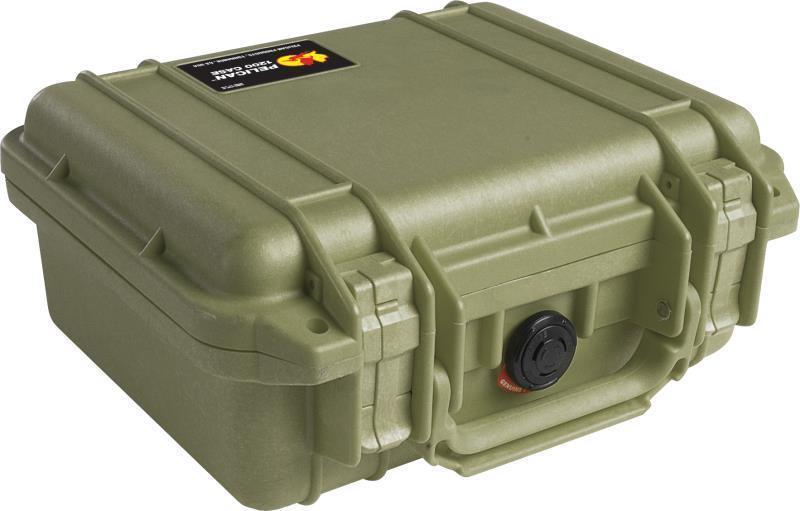 1200 Small Case No Foam - OD Green 1