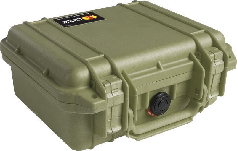 1200 Small Case With Foam - OD Green 1