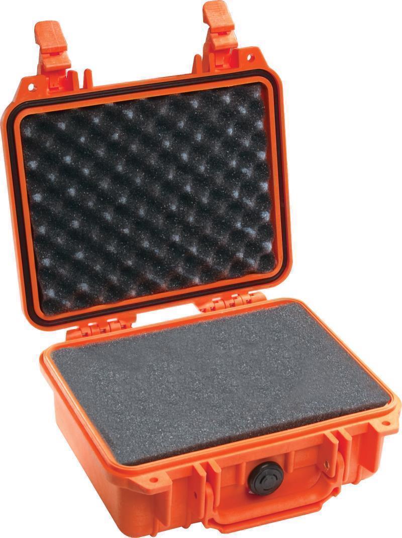 1200 Small Case With Foam - Orange 2