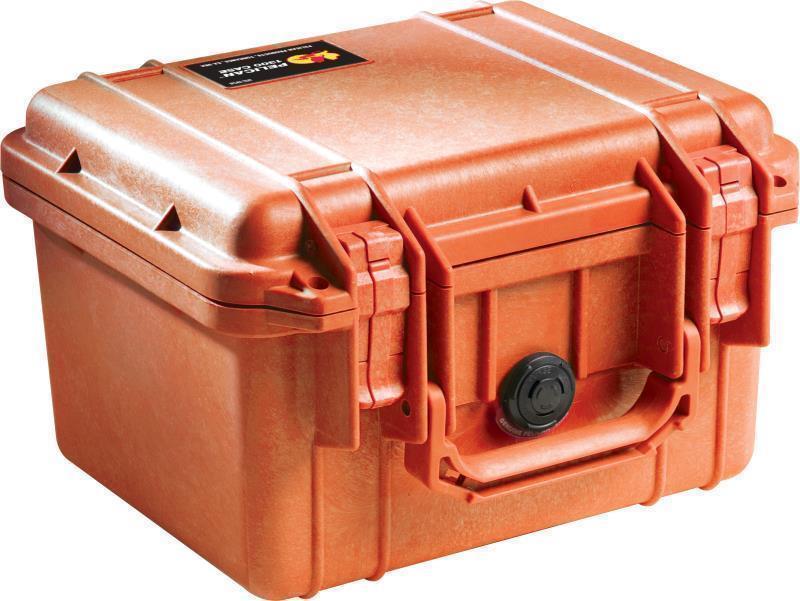 1300 Small Case With Foam - orange 1