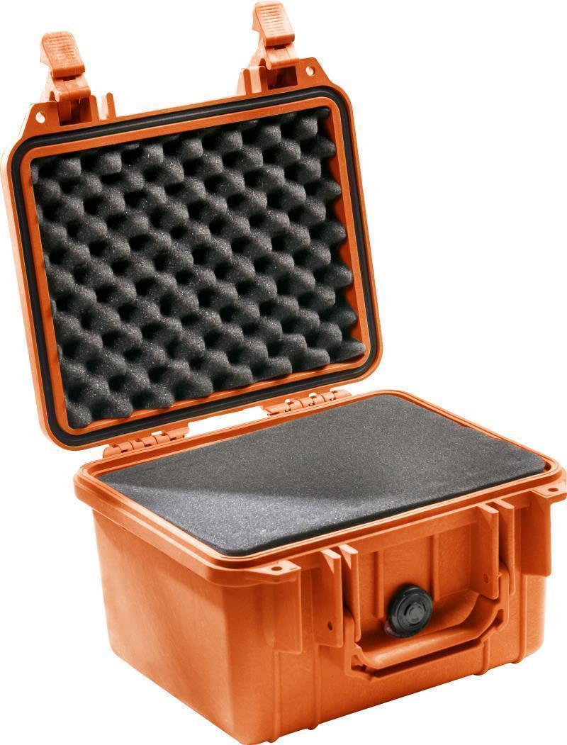 1300 Small Case With Foam - orange 1