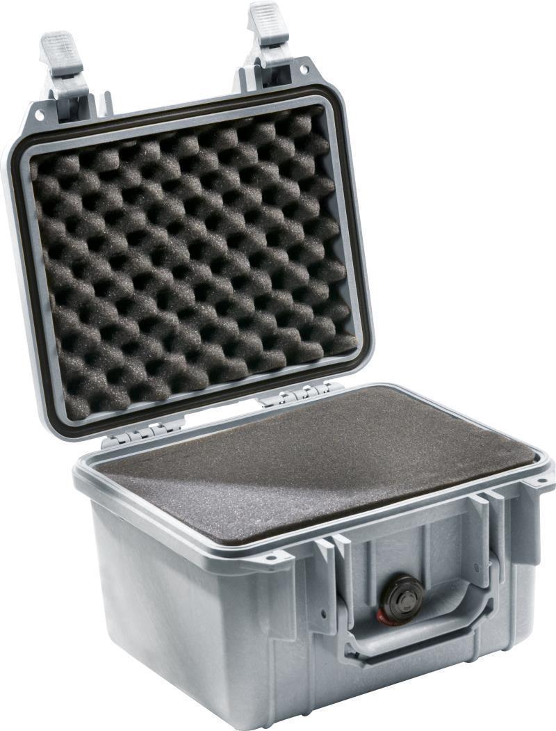 1300 Small Case With Foam - silver 1