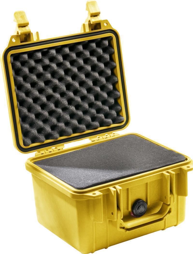 1300 Small Case With Foam - yellow 1