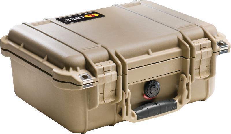 1400 Small Case With Foam - Desert Tan 1