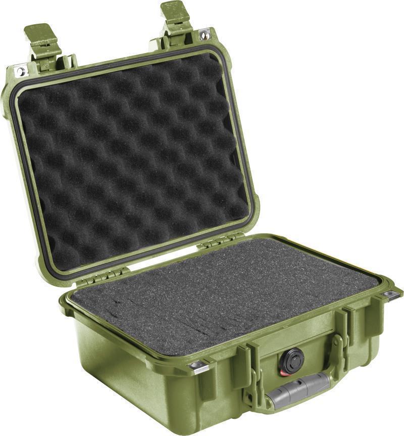 1400 Small Case With Foam - OD Green 2