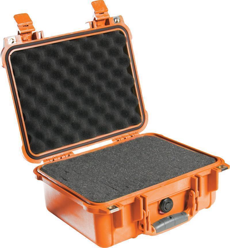 1400 Small Case With Foam - Orange 2