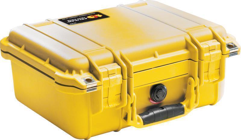 1400 Small Case With Foam - Yellow 1