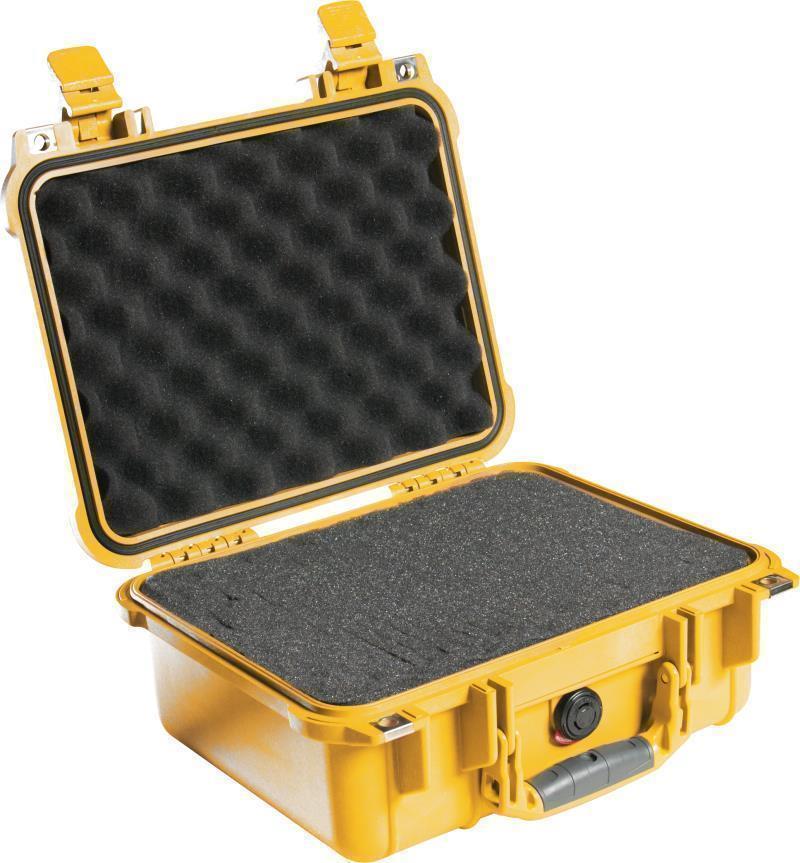 1400 Small Case With Foam - Yellow 2
