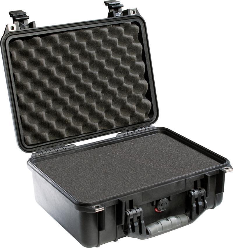 1450 Medium Case With Foam - Black 2