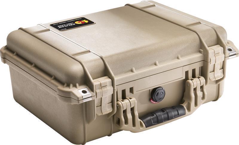 1450 Medium Case With Foam - Desert Tan 1