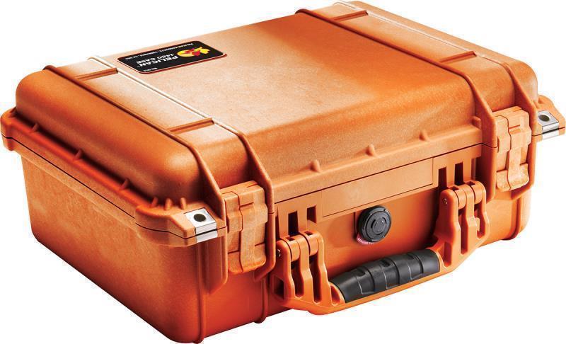 1450 Medium Case With Foam - Orange 1