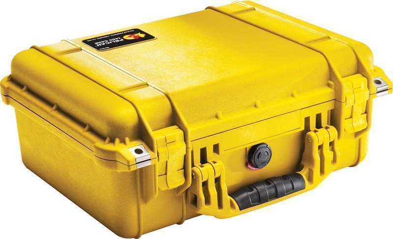 1450 Medium Case With Foam - Yellow 1