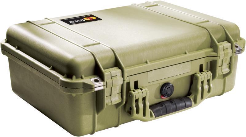1500 Medium Case With Foam - OD Green 1