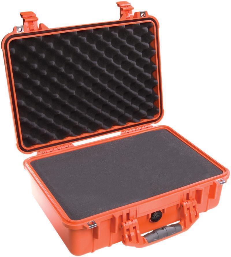 1500 Medium Case With Foam - Orange 2