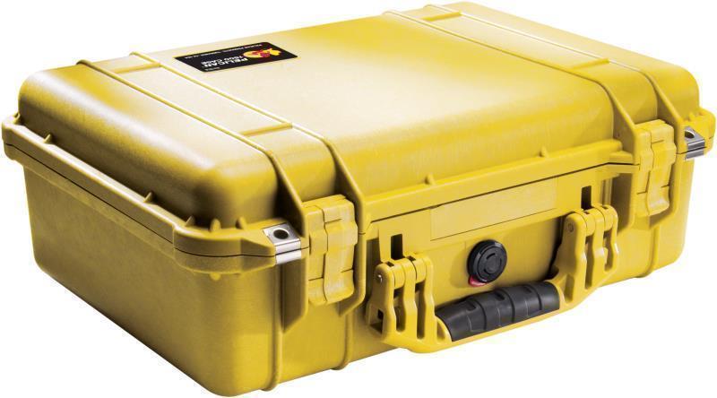 1500 Medium Case With Foam - Yellow 1