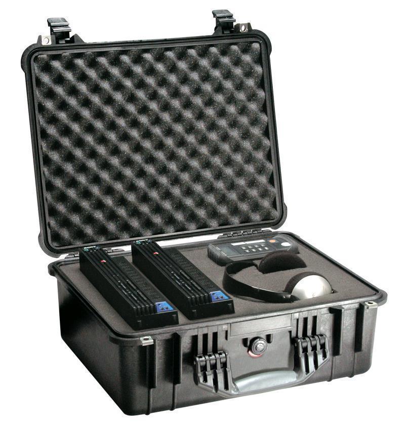 1550 Medium Case With Foam - black 1