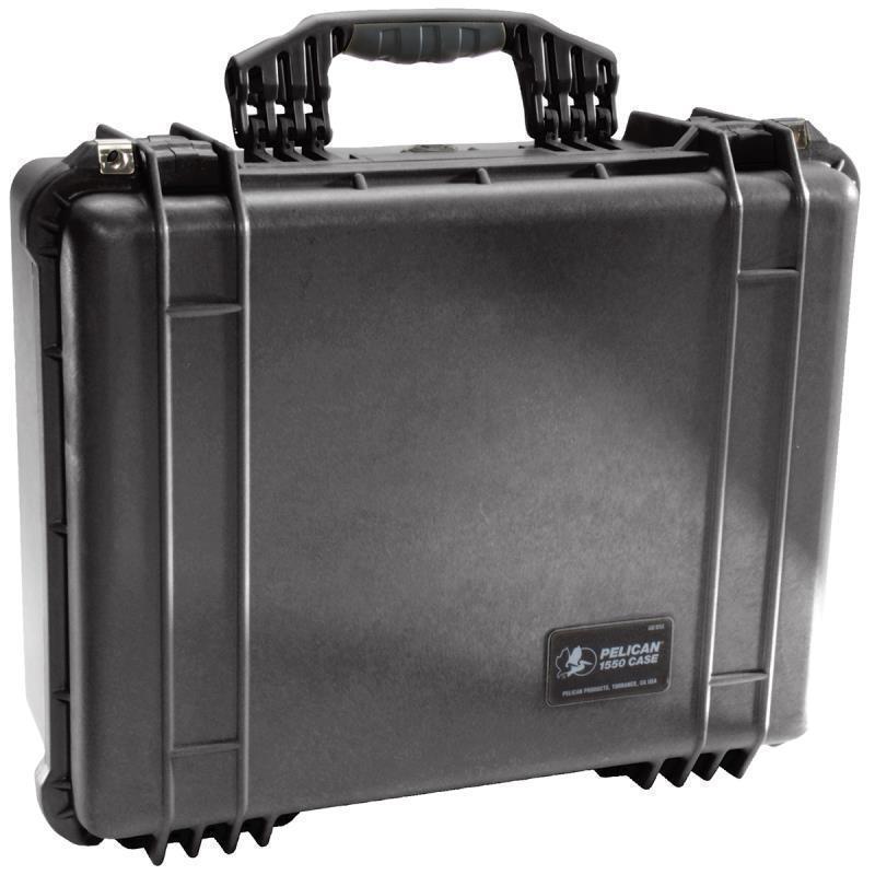 1550 Medium Case With Foam - black 1