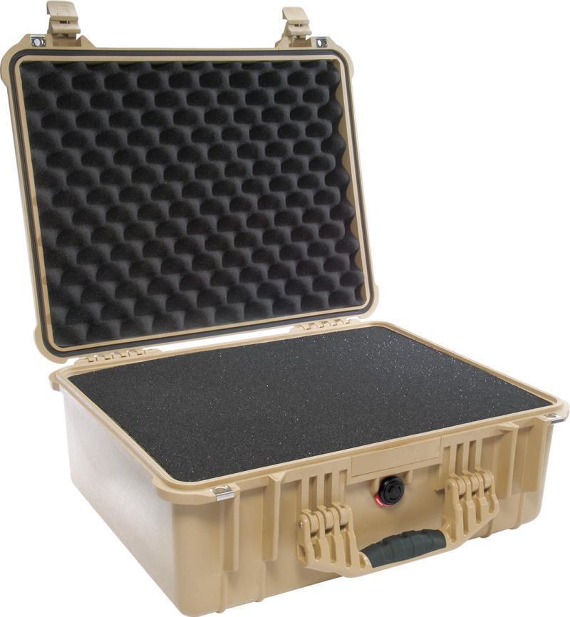 1550 Medium Case With Foam - desert tan 1