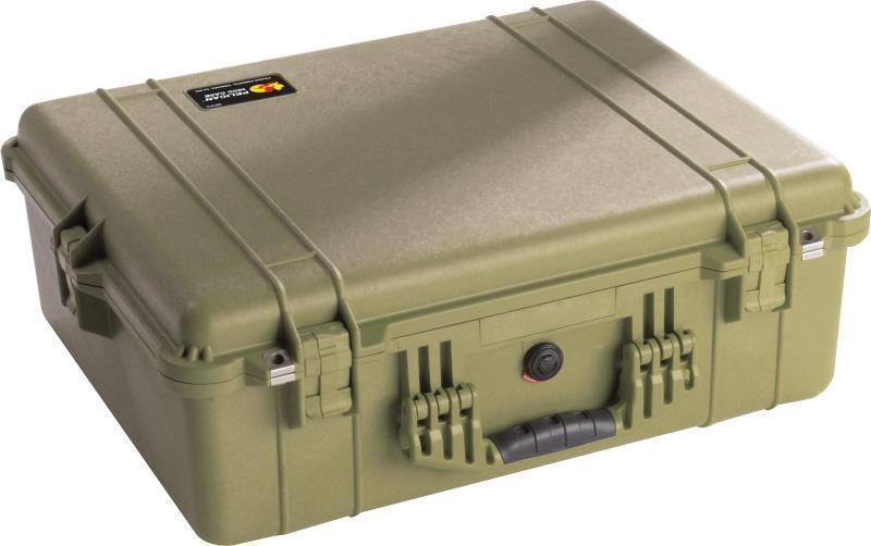 1600 Large Case With Foam - od green 1