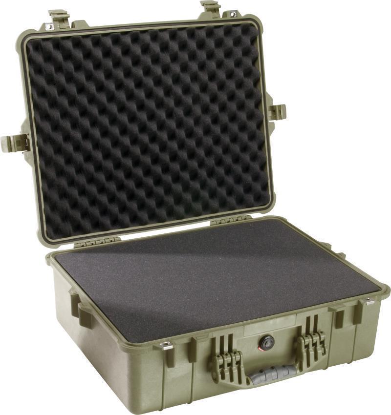 1600 Large Case With Foam - od green 1