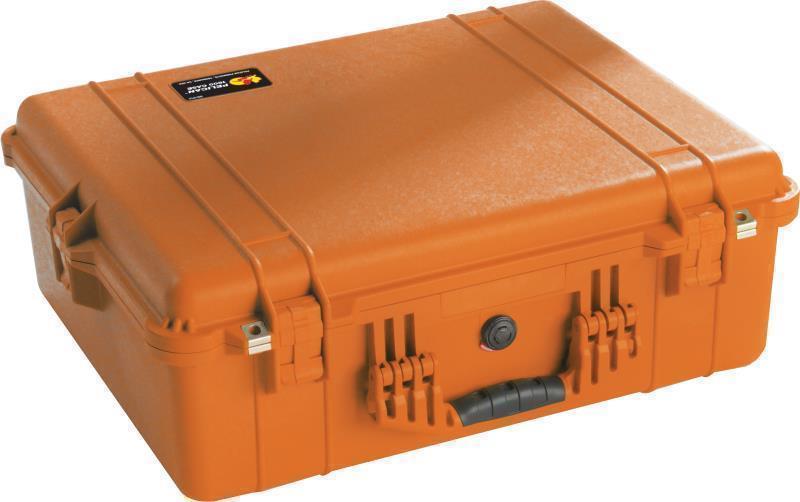 1600 Large Case With Foam - orange 1