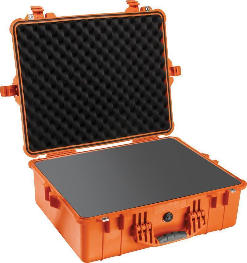 1600 Large Case With Foam - orange 1