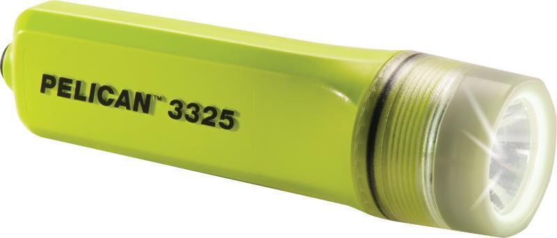 3325 Medium Light LED Flashlight - 162-Lumens - hivis yellow 1