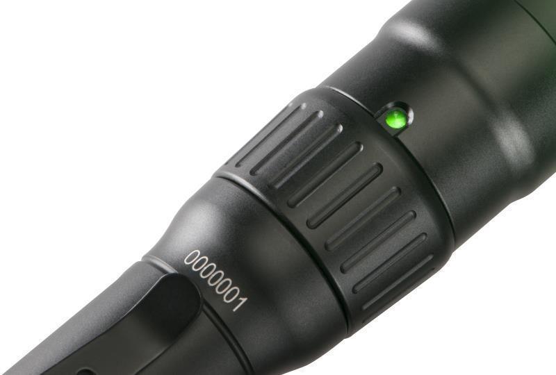 7600 Tactical Flashlight - 944-Lumens - black 1
