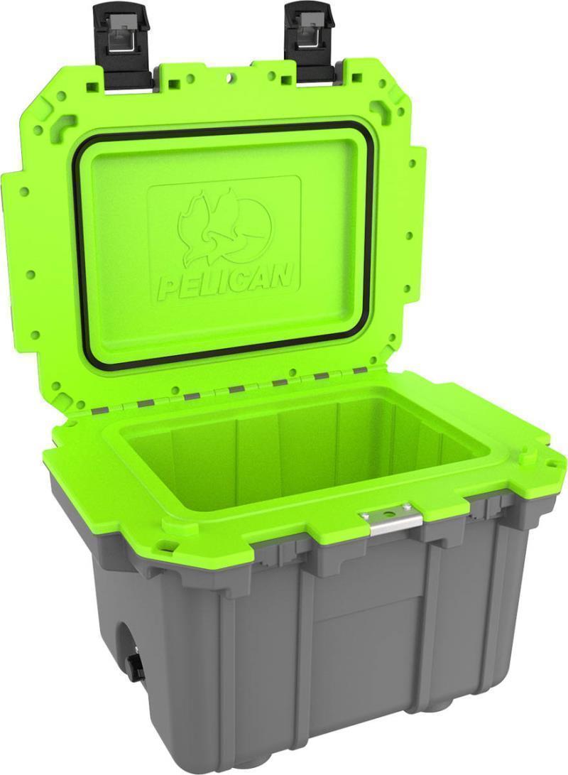 Elite Cooler 30QT - Dark Grey / Green 3