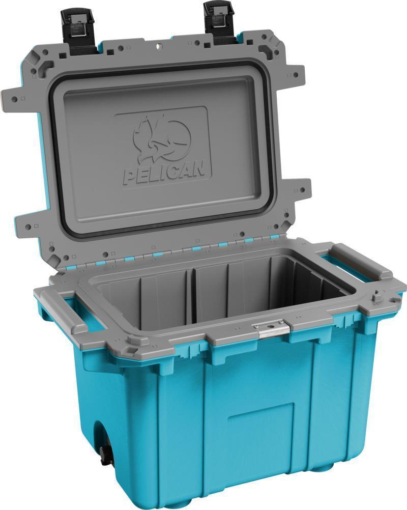Elite Cooler 50QT - Cool Blue / Grey 2