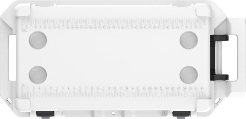 Elite Wheeled Cooler 80QT - white 1