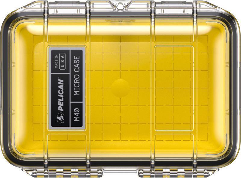 M40 Micro Case - Yellow / Clear 2