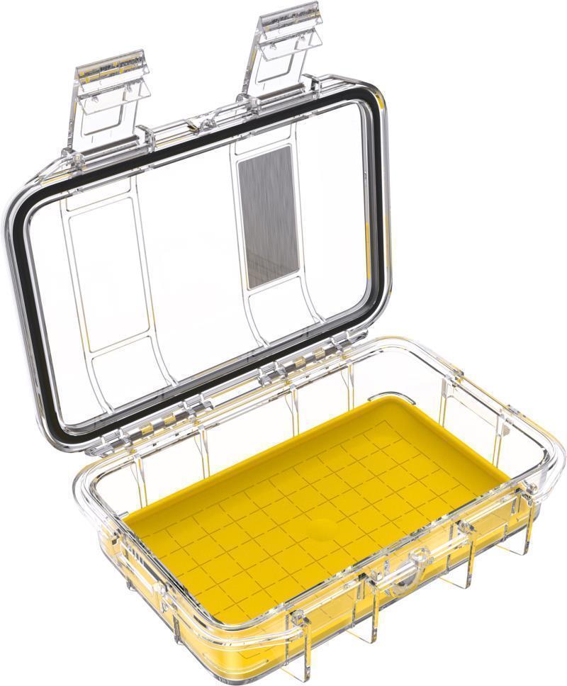 M40 Micro Case - Yellow / Clear 4