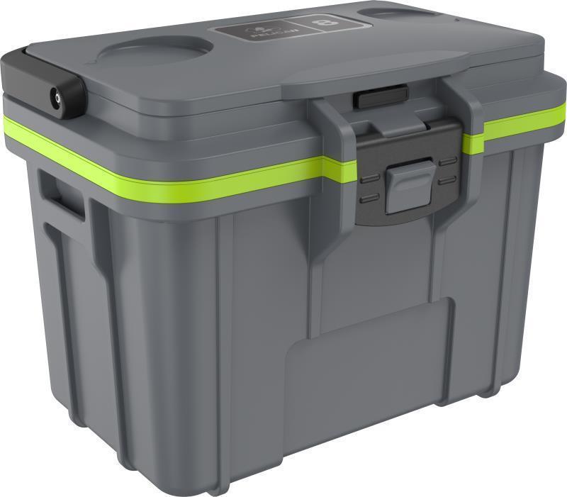 Personal Cooler 8QT - Dark Grey / Green 3