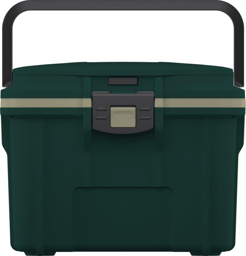 Personal Cooler 8QT - hunter green / tan 1