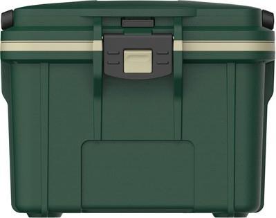 Personal Cooler 8QT - hunter green / tan 1
