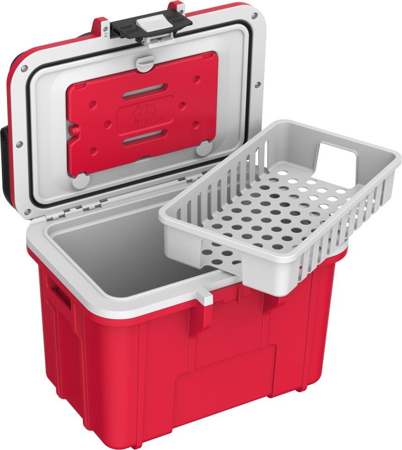 Personal Cooler 8QT - red / white 1