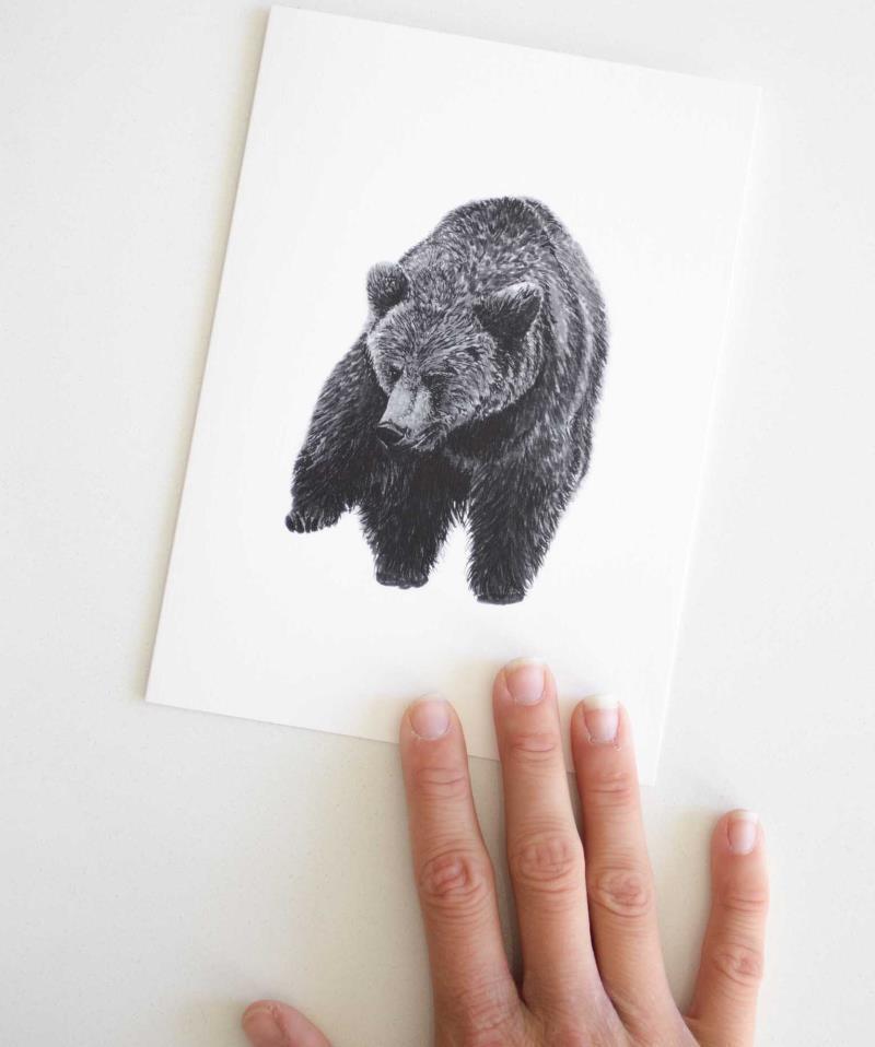 Greeting Card - Bear 1