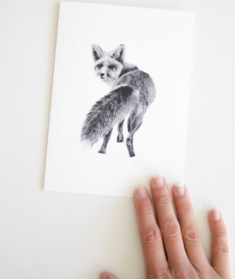 Greeting Card - Fox 1