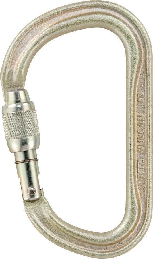 Connector Vulcan Screw Lock Carabiner - gold 1
