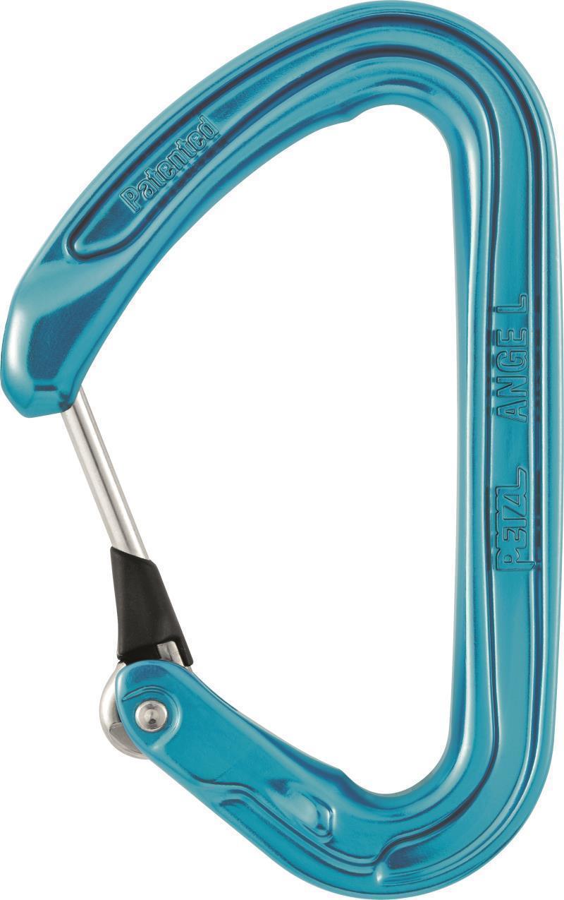 Ange L Lightweight Carabiner Wire Gate - Blue 1