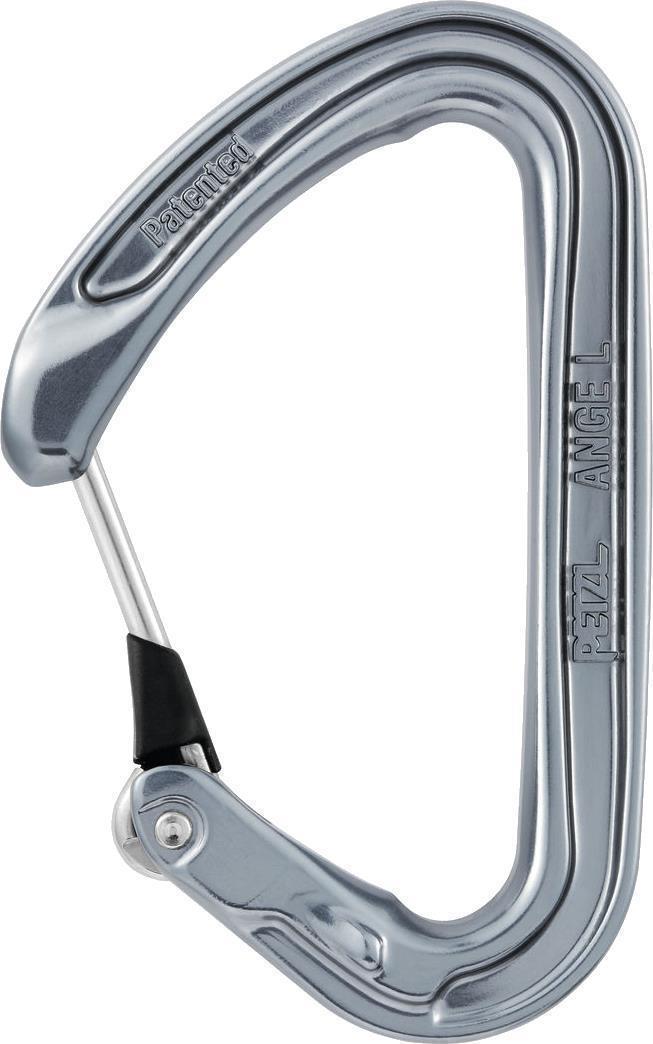 Ange L Lightweight Carabiner Wire Gate - Dark Grey 1