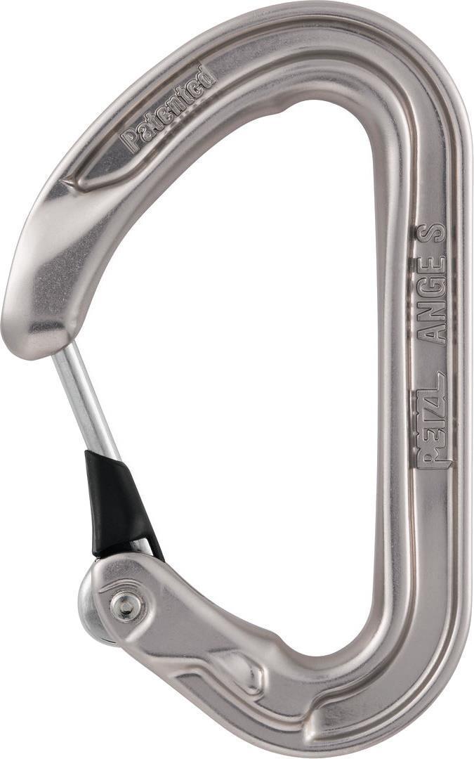Ange S Lightweight Carabiner Wire Gate - Light Grey 1