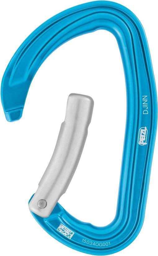 Djinn Carabiner Bent Gate - Blue 2