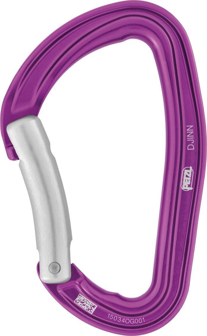 Djinn Carabiner Bent Gate - Purple 1