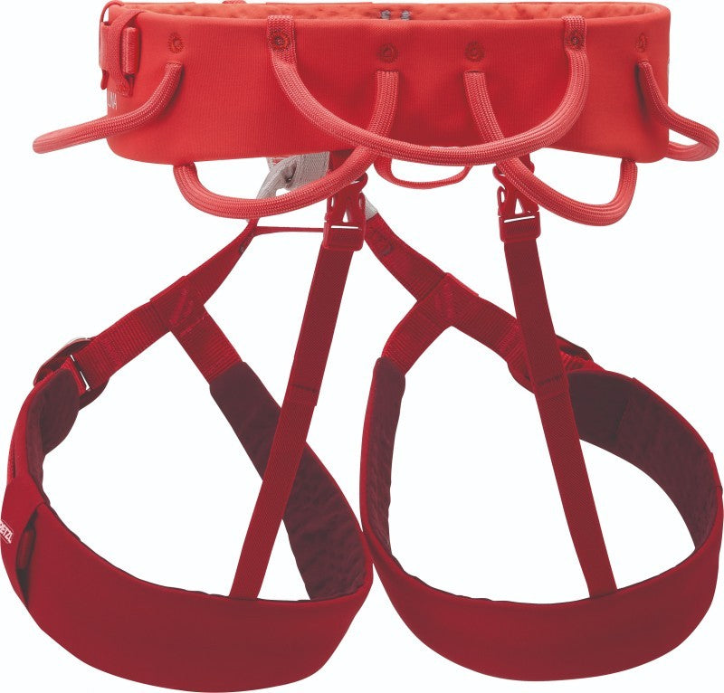 Luna Harness - Womens - coral red 1