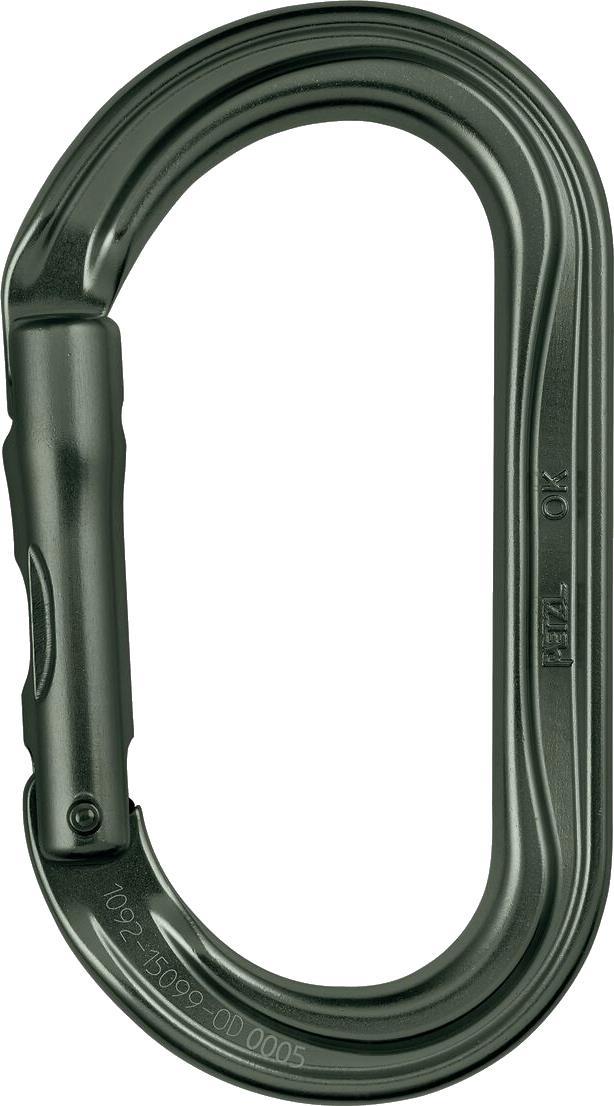OK Oval Carabiner - Non-Locking - Green - Not Applicable 1